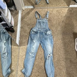 American Banzi overalls. Size large, distressed look. Lightly worn